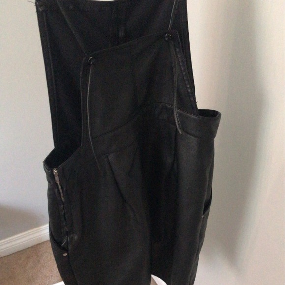 H&M black overall dress - Picture 4 of 8